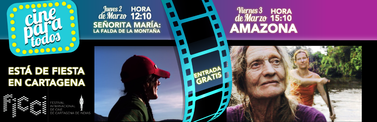 #CineParaTodos participa en el Festival Internacional de Cine de Cartagena